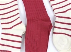 Minipop chili pepper mix strømper bambus (3-pak)